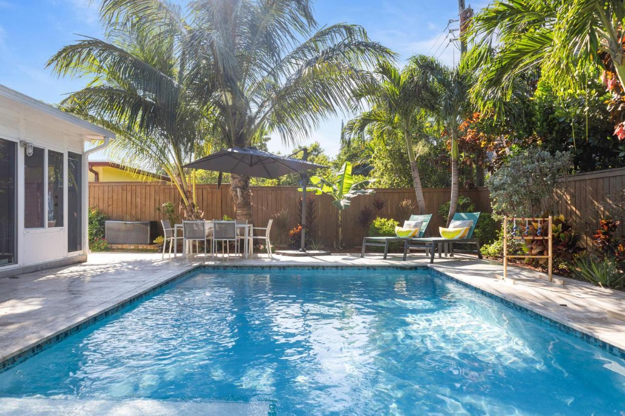 Villa Casa Limon - Private Heated Pool Prime Location & Parking Fort Lauderdale Exterior foto